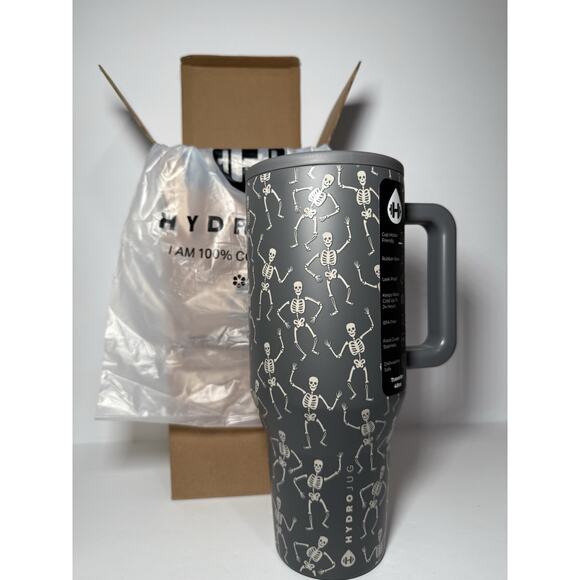 Hydrojug Halloween 2025 Limited Edition DEAD SERIOUS 40oz Traveler BNWT BNIB - Picture 1 of 8